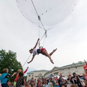 danse aérienne, cirque contemporain